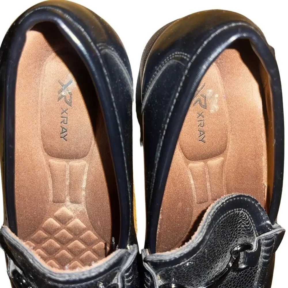 Xray Men's Penny Loafers Shoes Slip on Faux Leather Casual Square Toe